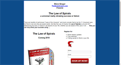 Desktop Screenshot of lawofspirals.com